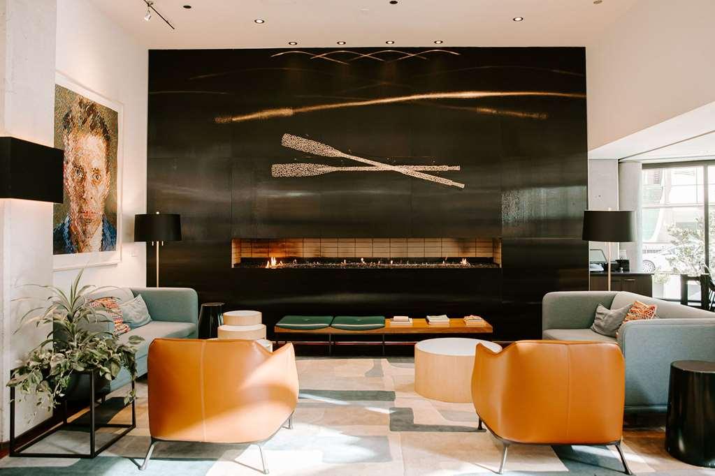 Hotel Murano Tacoma Interior photo The interior of the lobby at the Hotel 57